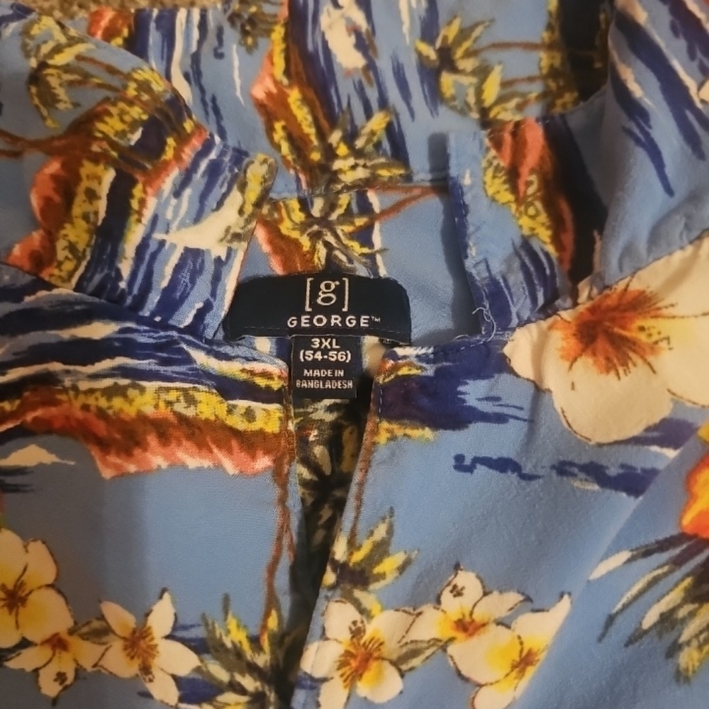 George Floral Hawaiian Shirt